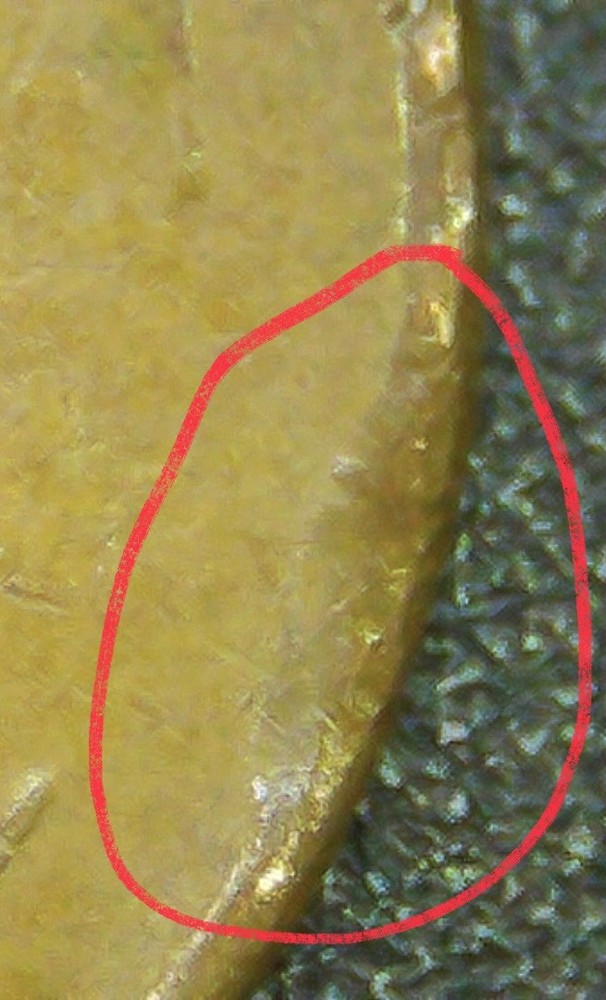 1952 S Wheat Cent “Small Clipped Planchette ”