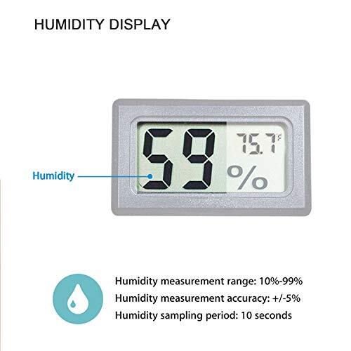 Mini Hygrometer Humidity Meter Gauge Sensor Indoor Digital Reader Temp Checker 4