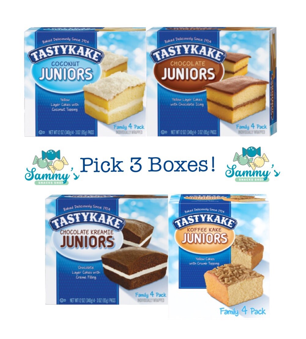 Tastykake Assorted Juniors Pick Your Own 3!