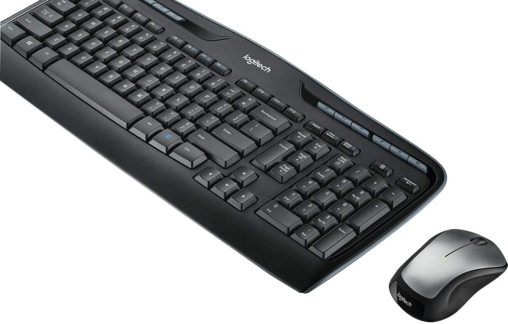 MK335 Wireless Keyboard and Mouse Combo H390 Wired Headset