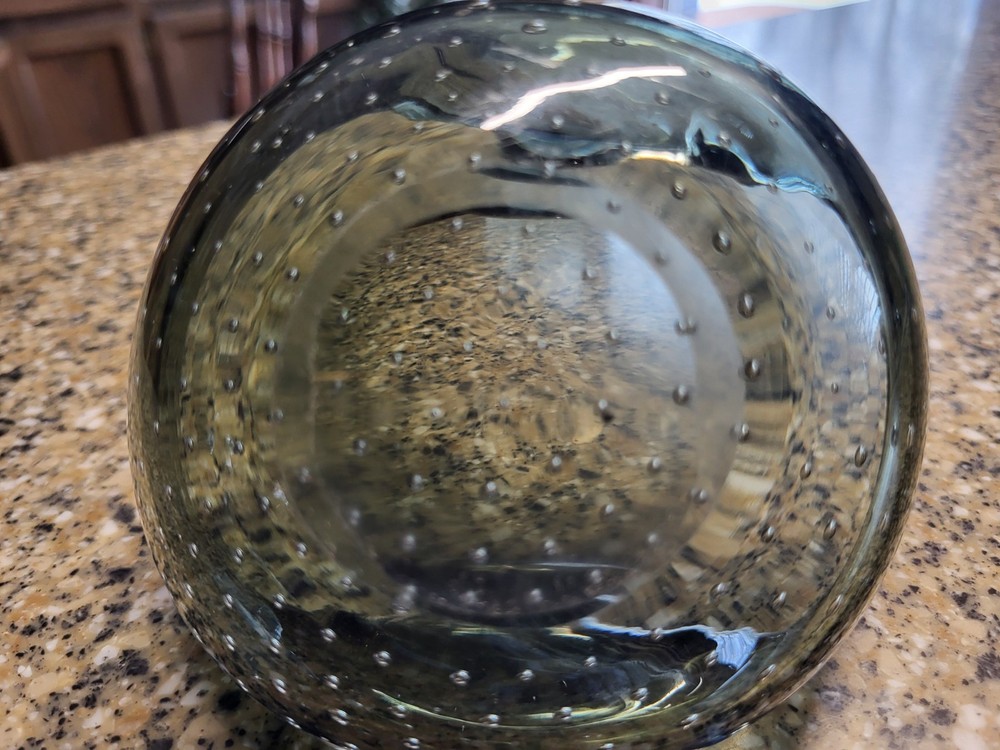 Vintage MCM Controlled Bubbles Ashtray