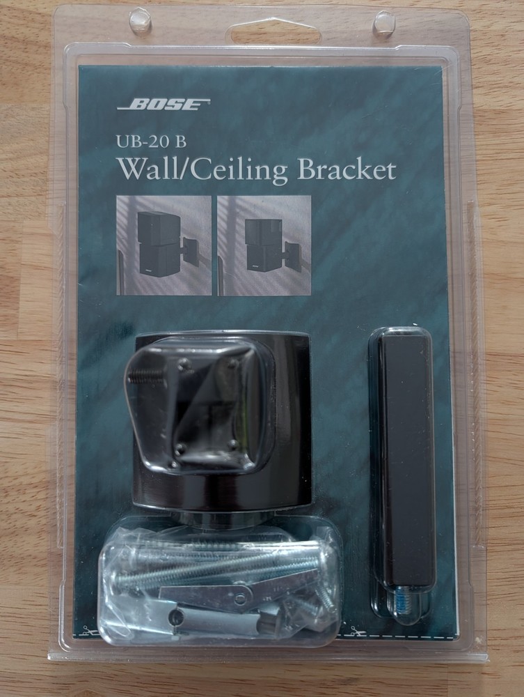 Bose UB-20B Wall Ceiling Bracket Speaker Mount Black New in Package