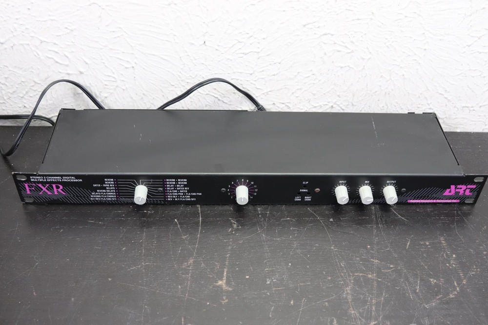 ART FXR Model 423 Stereo Multi-Effects FX Processor With Power Cable