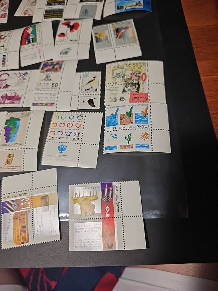 ISRAELI STAMPS MNH 1993 W/ TAGS