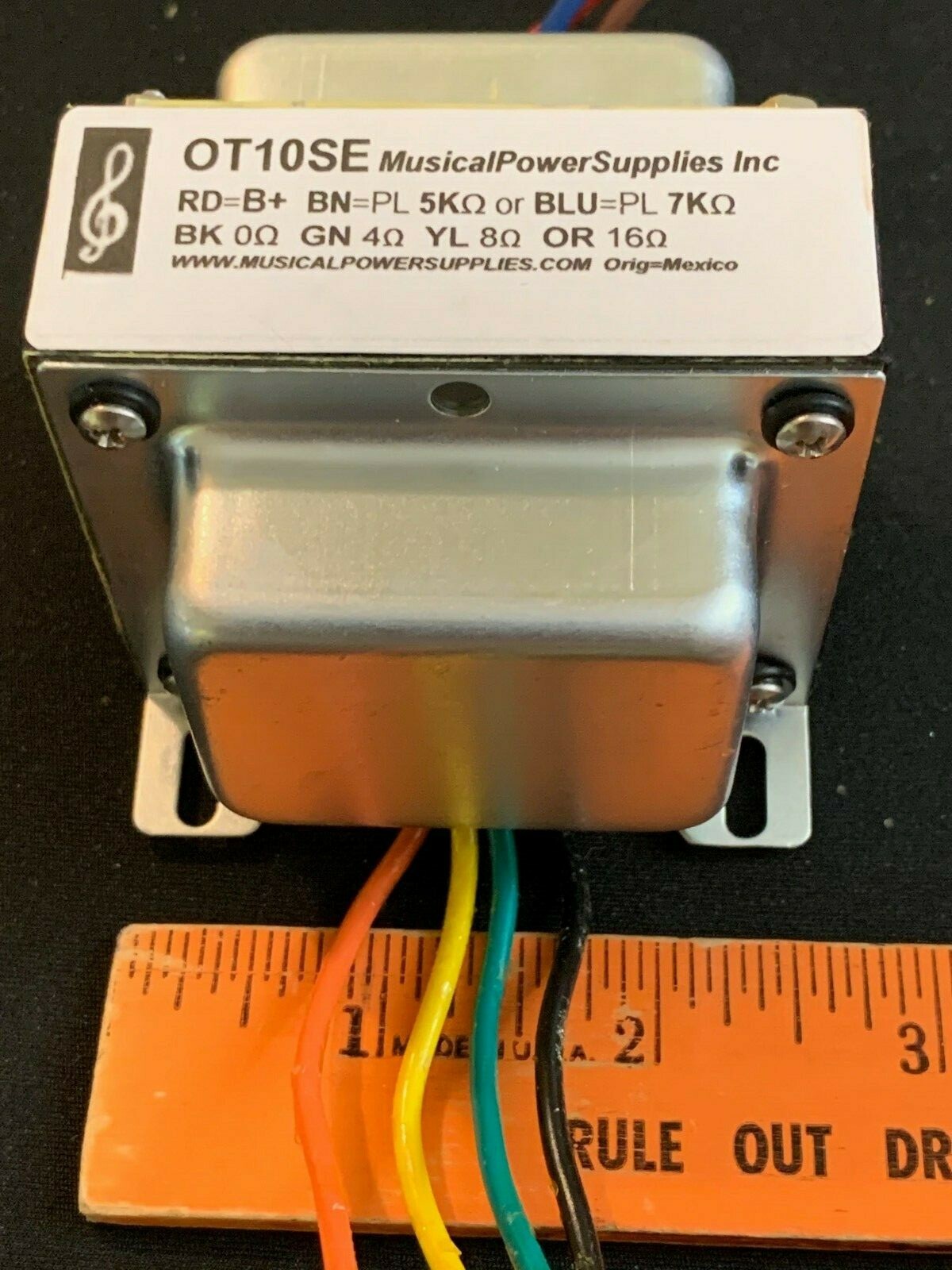 OT10SE HC87 Single Ended Output Transformer 12VA 5K,7Kohm:4/8/16 60mA