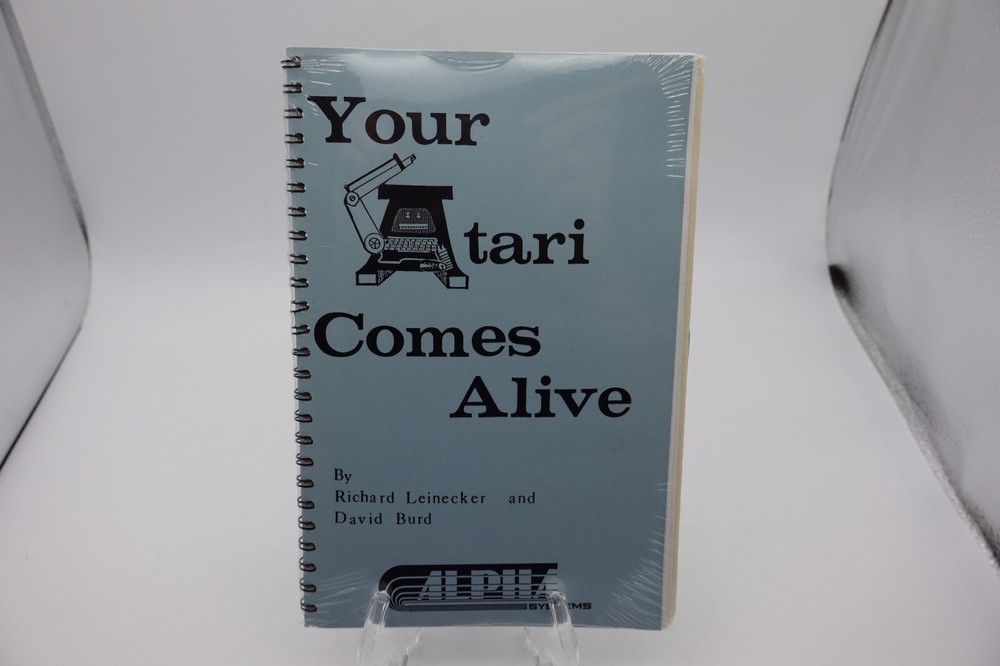 Your Atari Comes Alive Alpha Systems Software -- Brand New Sealed