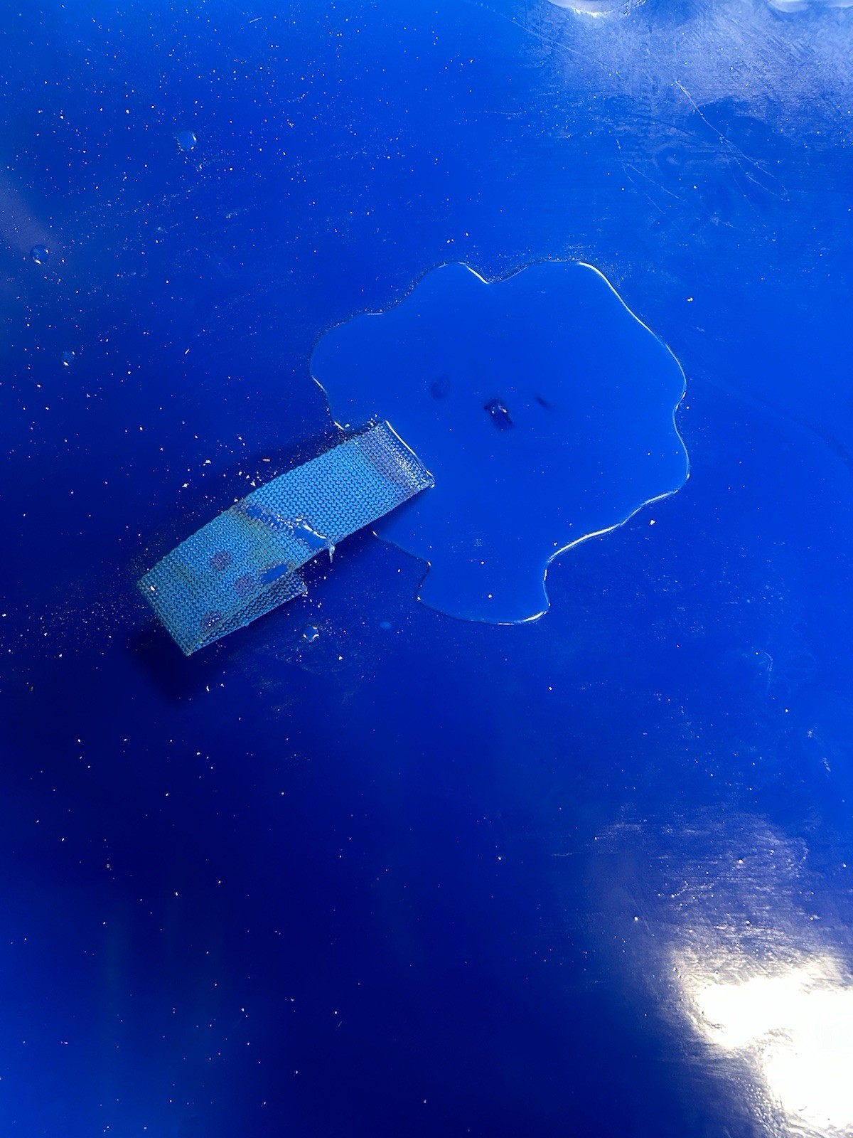 (2) Large 44" x 44" Roman Slate Seamless Featheredge Texture Skins for Concrete