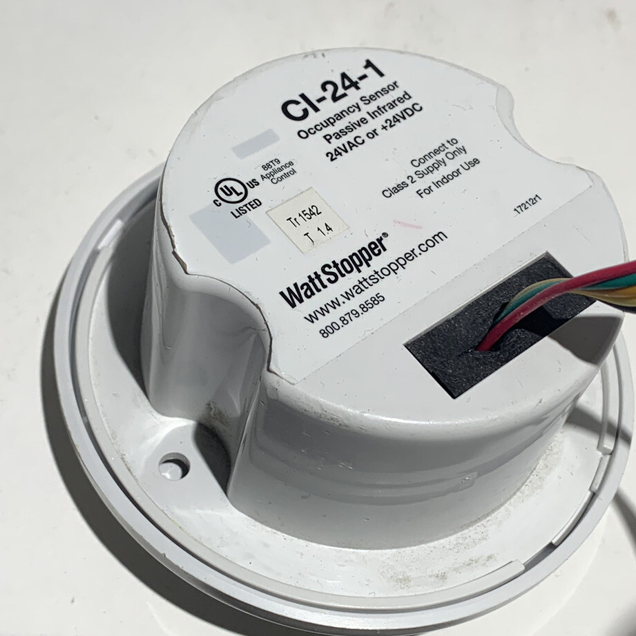 Wattstopper C1-24-1 Occupancy Sensor Passive Infrared Motion PIR