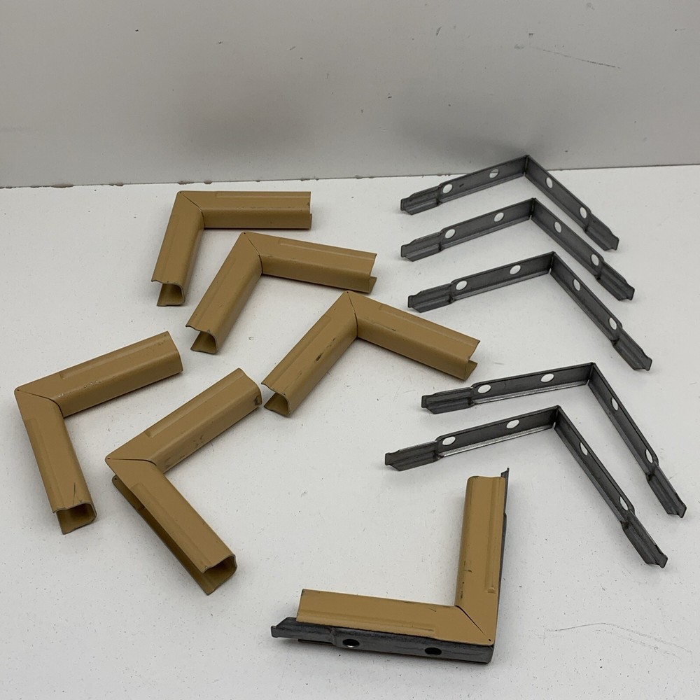 (6-Pack) Wiremold 717 Raceway Internal Elbow Fitting 90-Degree Buff, Older Style