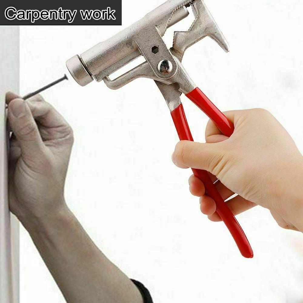 Multi-function Universal Hammer Screwdriver Nail Gun Pipe Pliers Wrench Clamps