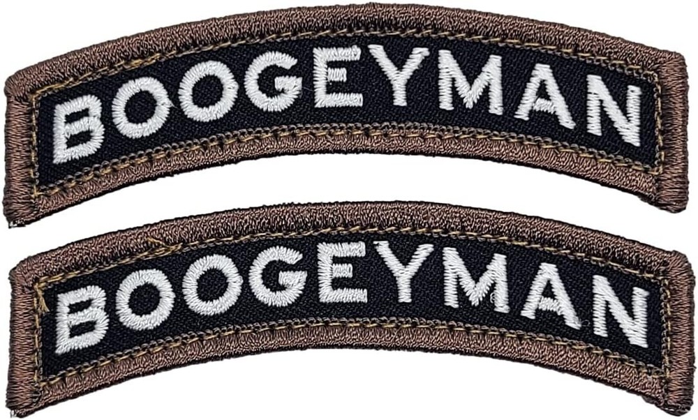 Boogeyman Baba Yaga Rocker Tab Morale Patch  -2pc Bundle HOOK