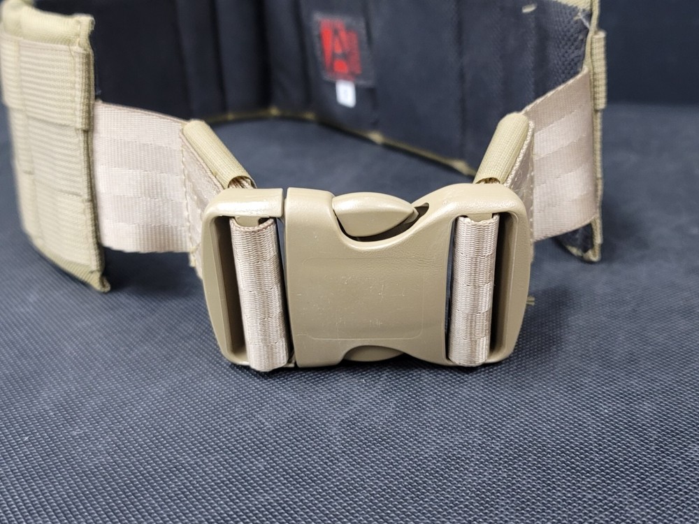 MOLLE Patrol / War Belt Coyote INITIAL ATTACK Tactical Belt SMALL