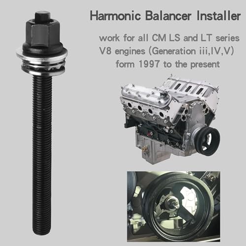 Crank Pulley Puller and Installation Set, Harmonic Balancer Puller and