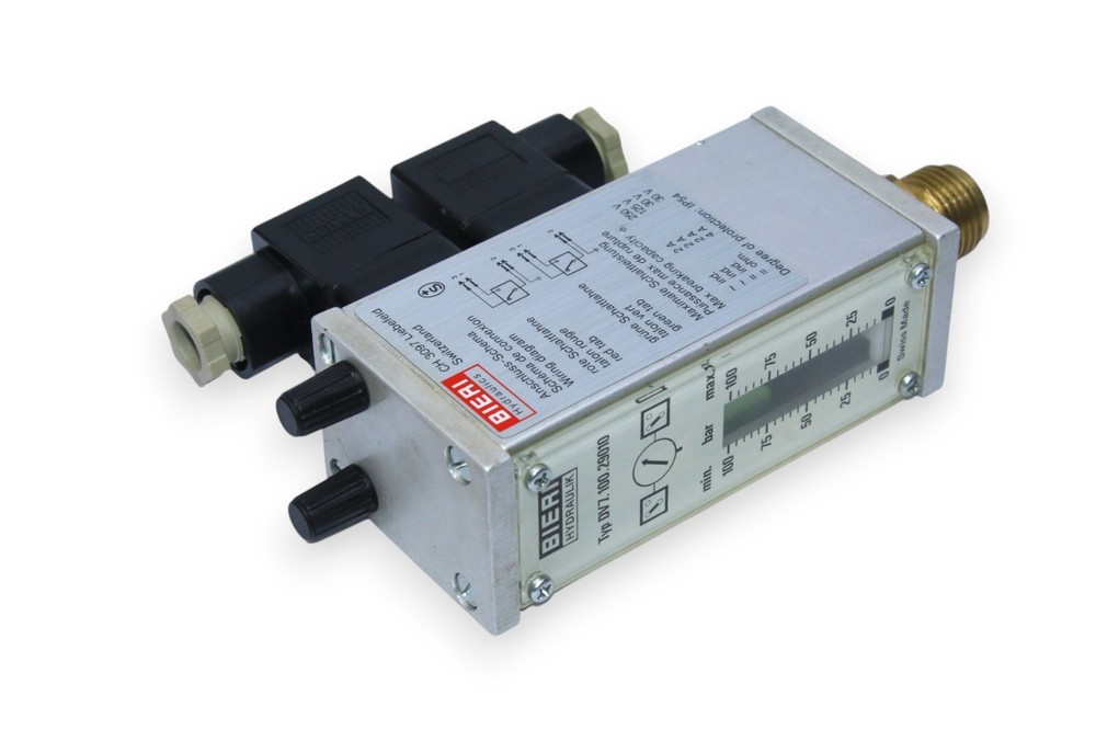 BIERI DV7.100.29010 PRESSURE SWITCH 0…100 bar