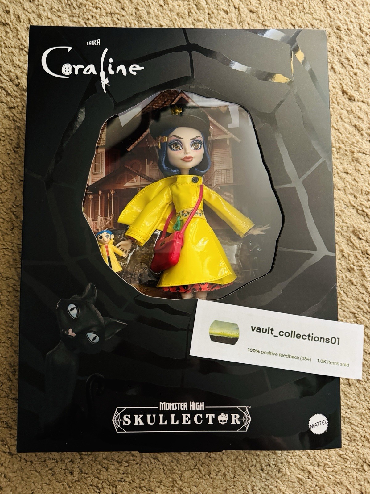 ⭐️NEW Monster High Skullector Doll Coraline Collectors Limited Edition⭐️ IN HAND