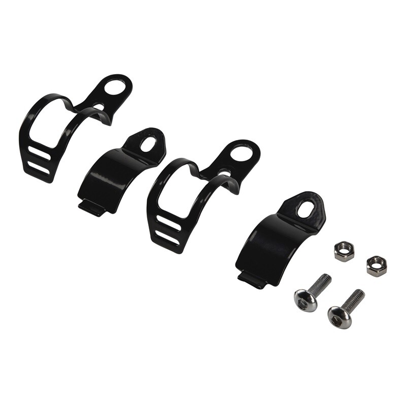 Motorcycle Turn Signal Light Indicator Mount Brackets Fork Clamps Bracket 2PCS