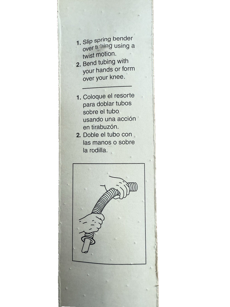 Bending Spring 3743C 7/16" OD