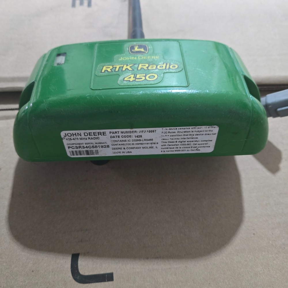 John Deere Starfire 450mhz RTK