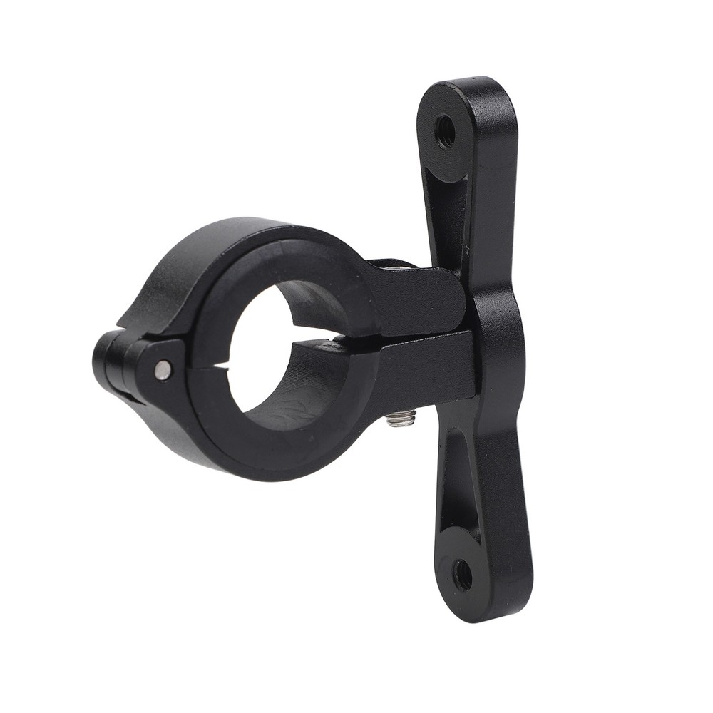 Black Aluminum Bicycle Handlebar Bottle Cage Adapter for Secure Bottle Fix