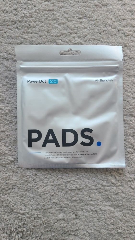 PowerDot 2.0 Replacement Pads - 2 Rectangle + 4 Round (BLUE)