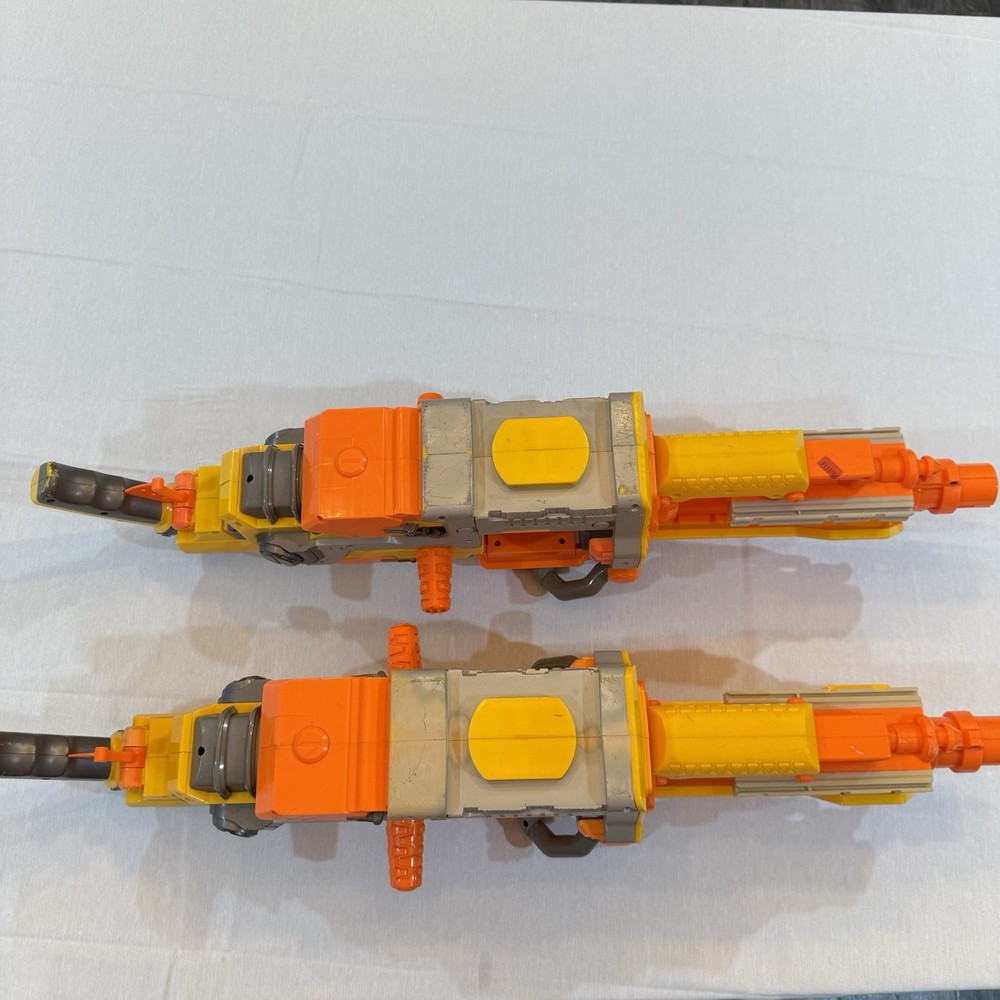 Nerf Vulcan EBF 25 Blaster Dart Gun Untested Missing Battery Tray