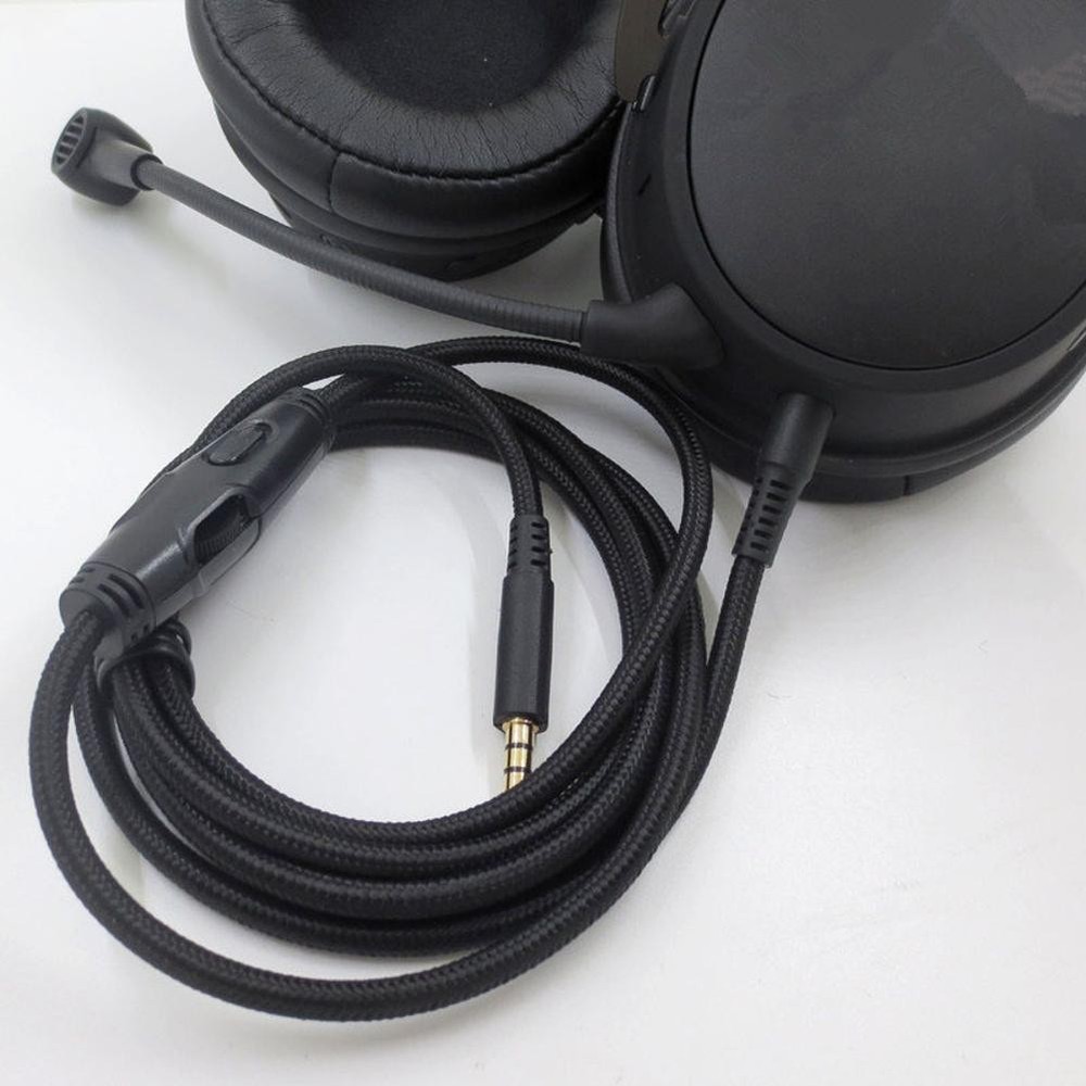 1.5m Headset Cable Audio Cord Line For HyperX- Cloud/Cloud Alpha Gaming Headset