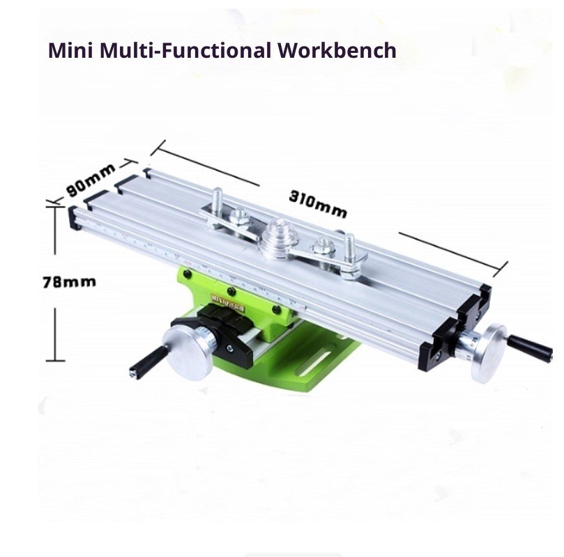 Multi Functional Aluminum Cross Slide Micro Operation Table Mobile Workbench