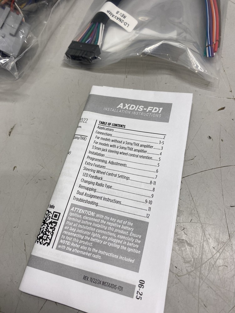 Axxess AXDIS-FD1 Raido Interface For Ford 2007-2017