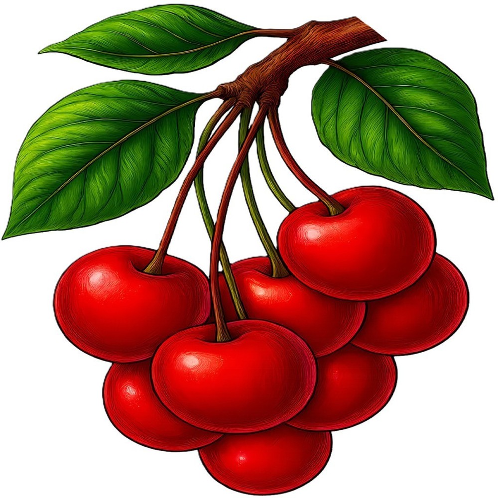 30 Custom Simple Cherries Personalized Address Labels