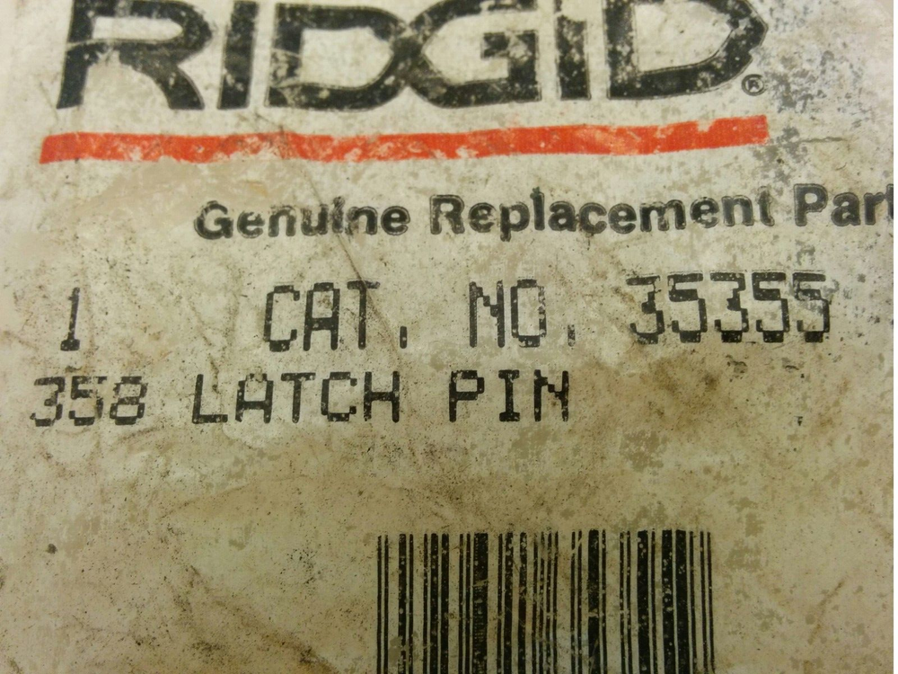 RIDGID 35355 358 LATCH PIN, NIB