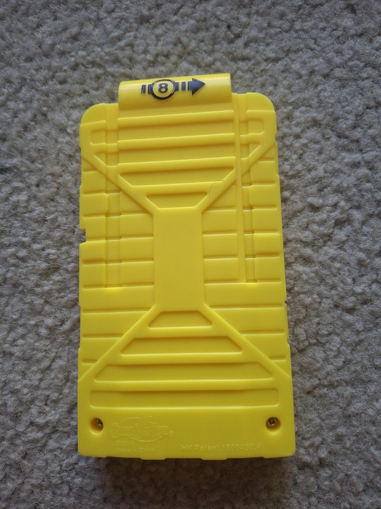Buzz Bee 8 Round Dart Yellow Clip Magazine