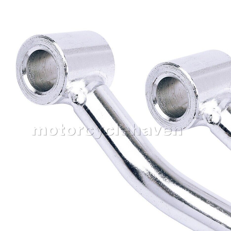 1984-up Harley Davidson Softail Saddlebag Support Brackets Bar Chrome Mount