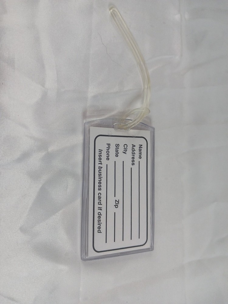 Vintage Amtrak luggage Tag