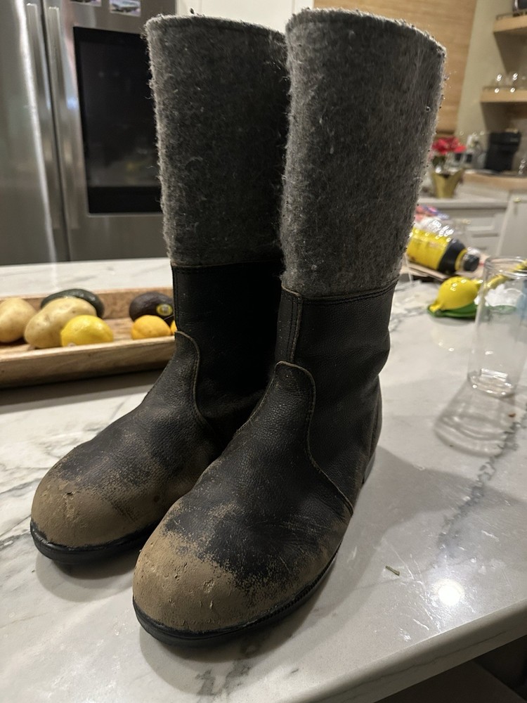 East German Winter Boots