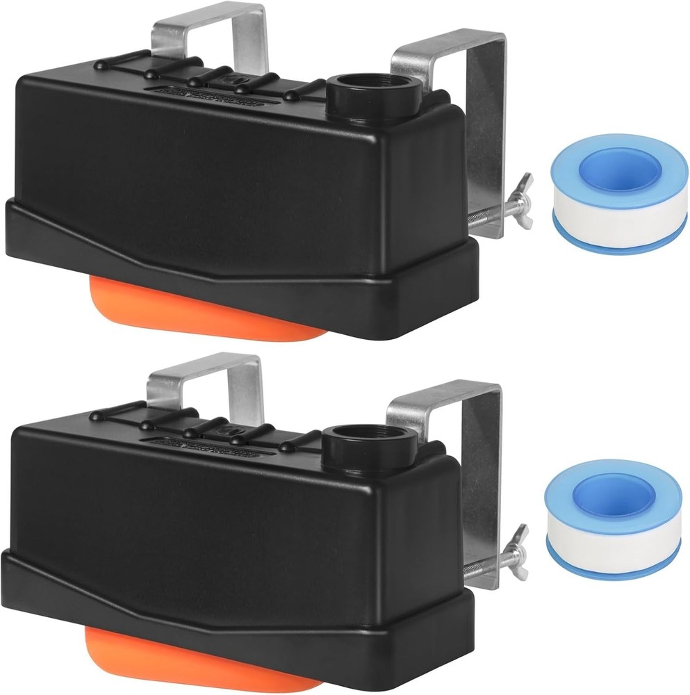 Durable 2PCS Stock Tank Float Valve - Automatic Water Level Control for Poultry