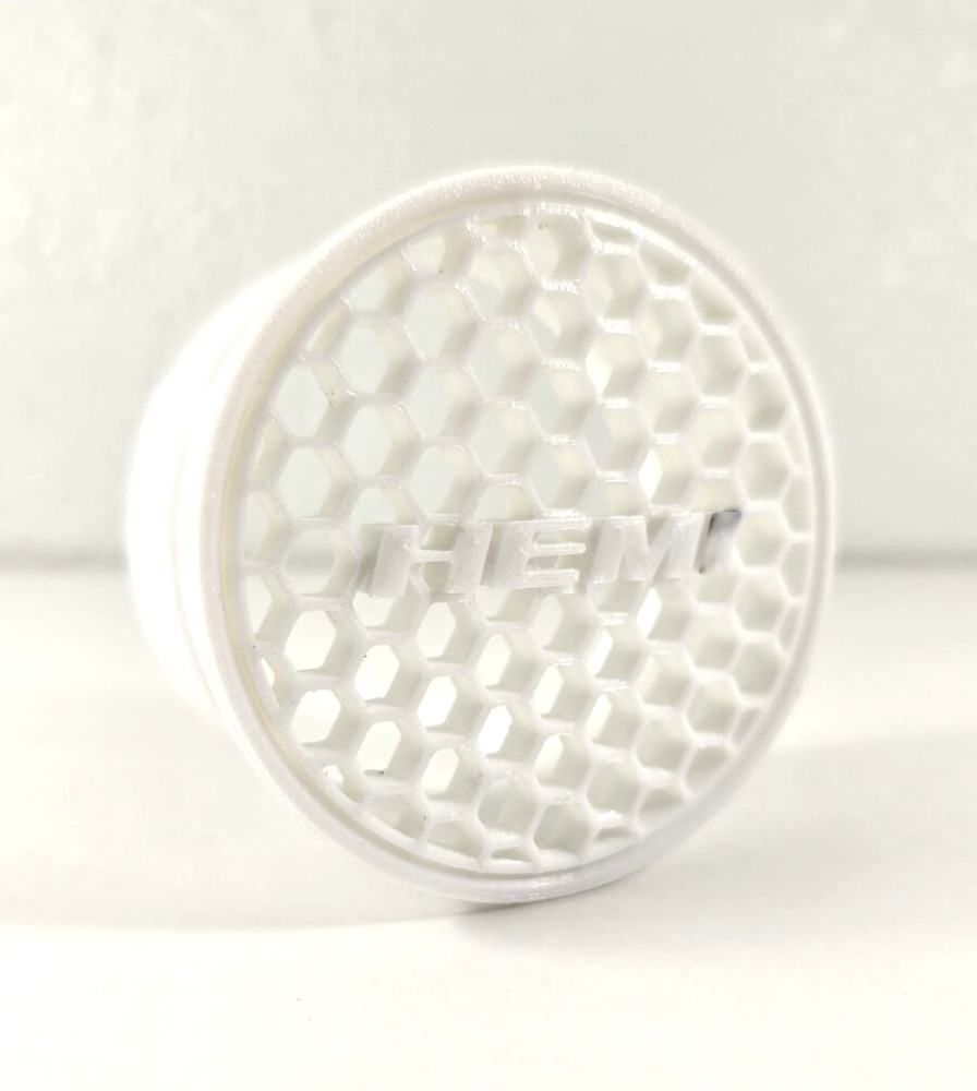 Dodge Challenger Intake Ring Headlight Insert Grille Cap Cover (Pair)