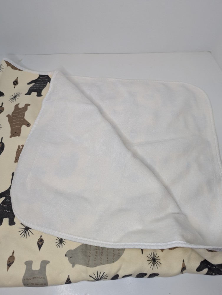 Waterproof Potty Training Bed Protector Blanket For Kids Bear Forest Theme