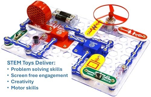 Electronics Exploration Kit for Kids - 100+ Projects, STEM Learning Toy, 28 Part