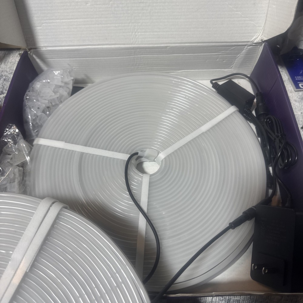 LED Neon Rope Lights Control w/ App/Remote, 200ft