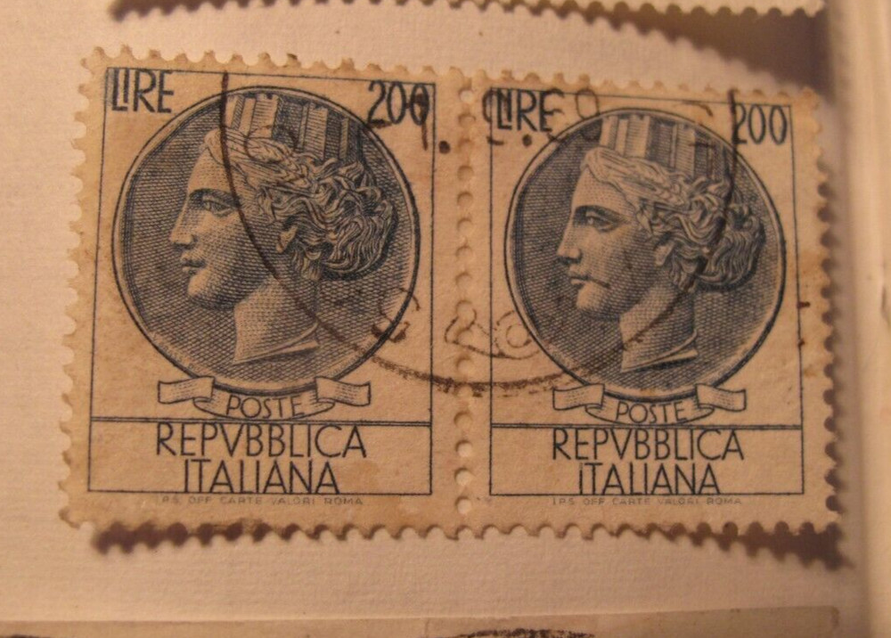 Italy 2 x 200 lire