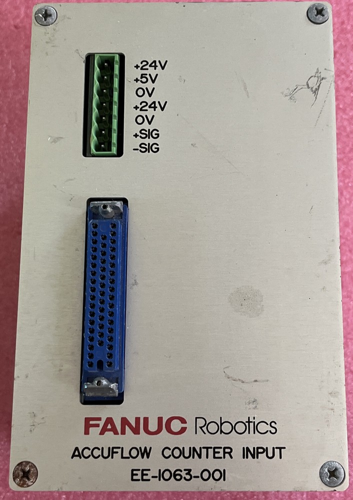 Fanuc Robotics EE-1063-001 Accuflow Counter Input