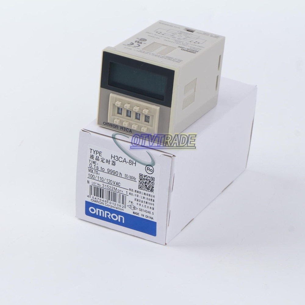1PCS Omron Timer H3CA-8H 100/110/120VAC NEW