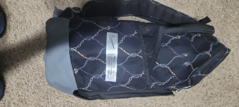 Nike Elite HOOPS Chains Basketball/School Backpack!!!missing One Dred!!! Used