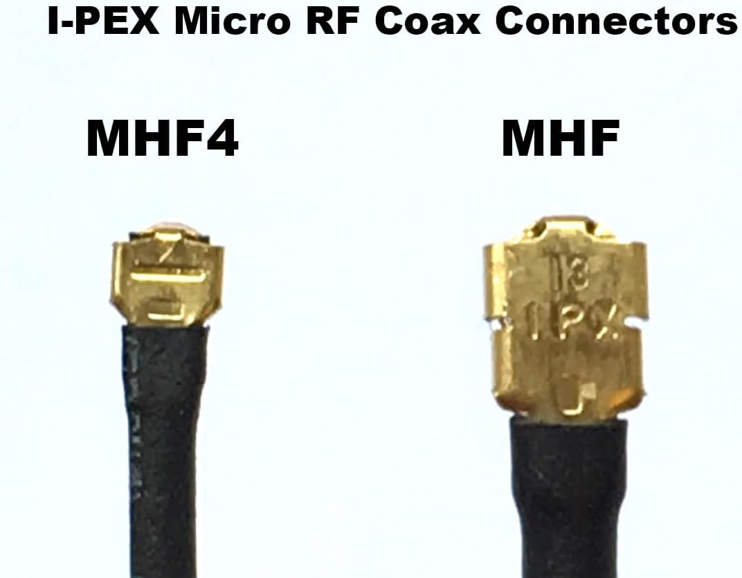 1Pair MHF4 Antenna 2.4Ghz 5Ghz 3Dbi Internal Laptop Wifi Antenna for M.2 NGFF Mo