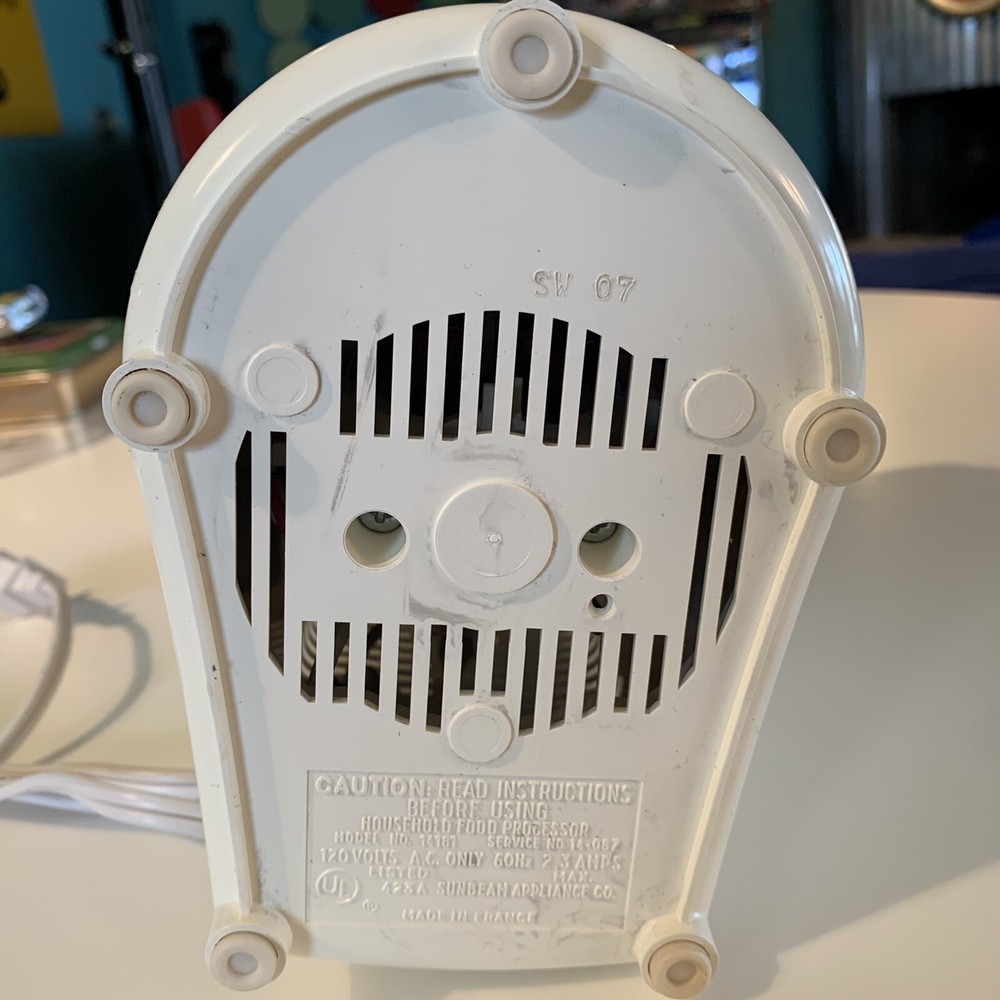 Sunbeam OSKAR 14181 Food Processor Motor Base ONLY Replacement -Tested WORKING