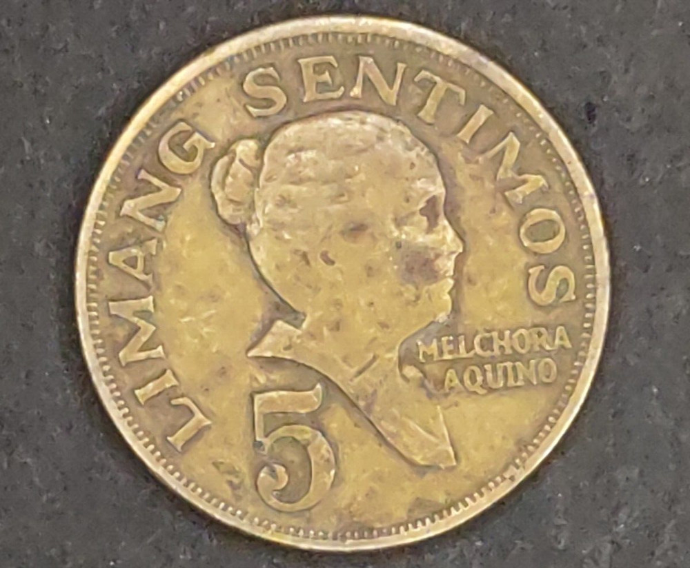 Philippines 5 Sentimos KM# 197 1967