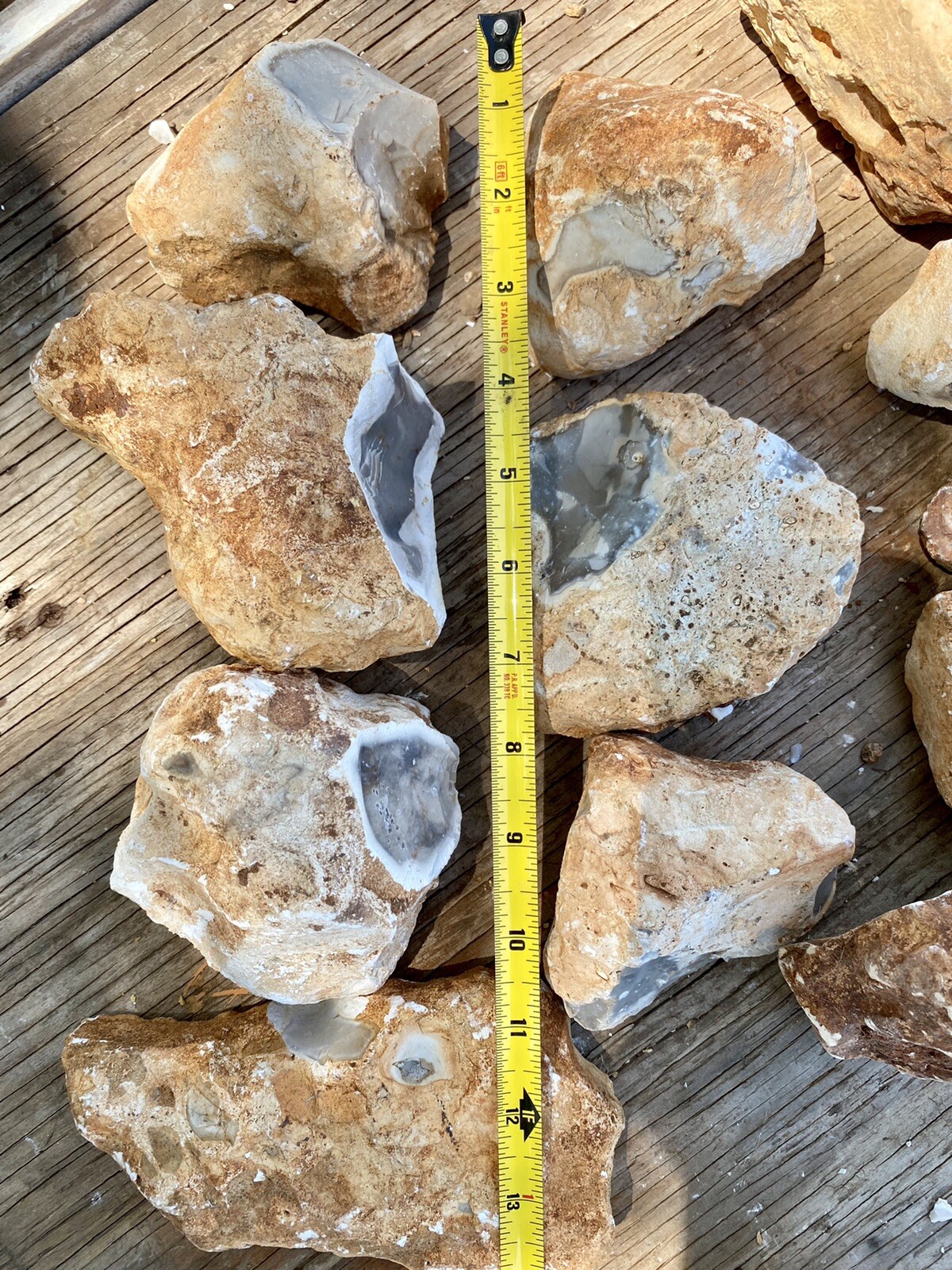 8+ POUNDS Central Texas “Edwards Plateau”Chert/Flint Rocks for Knapping/Lapidary