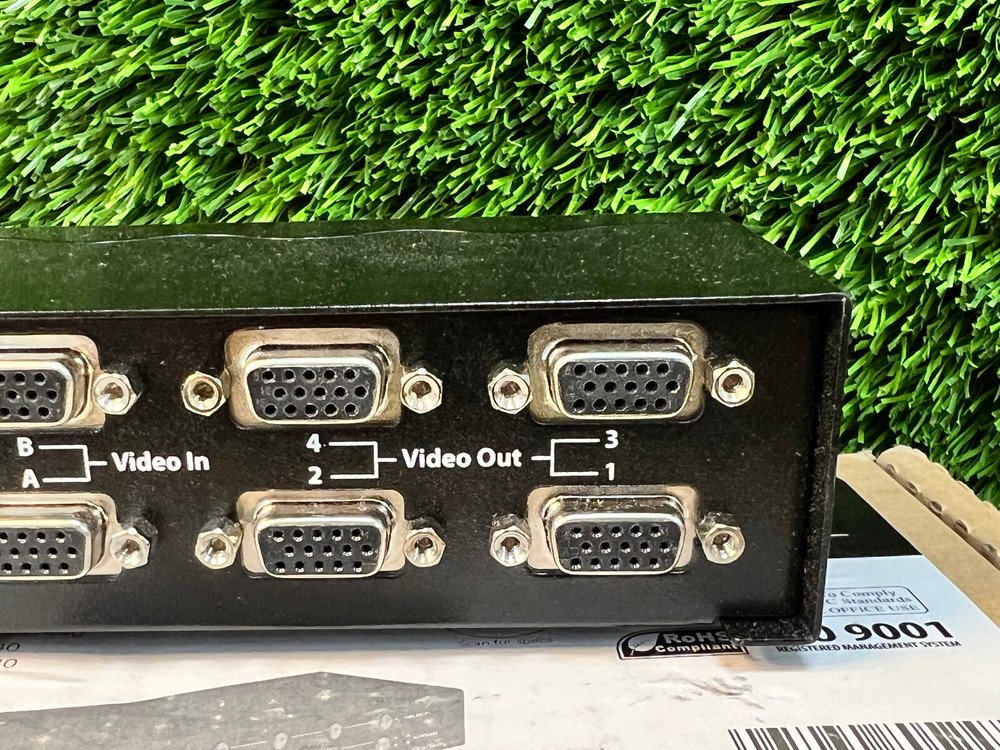 New (Open Box) | Startech ST224MX 2x4 Matrix VGA Video Switch with Power Adapter