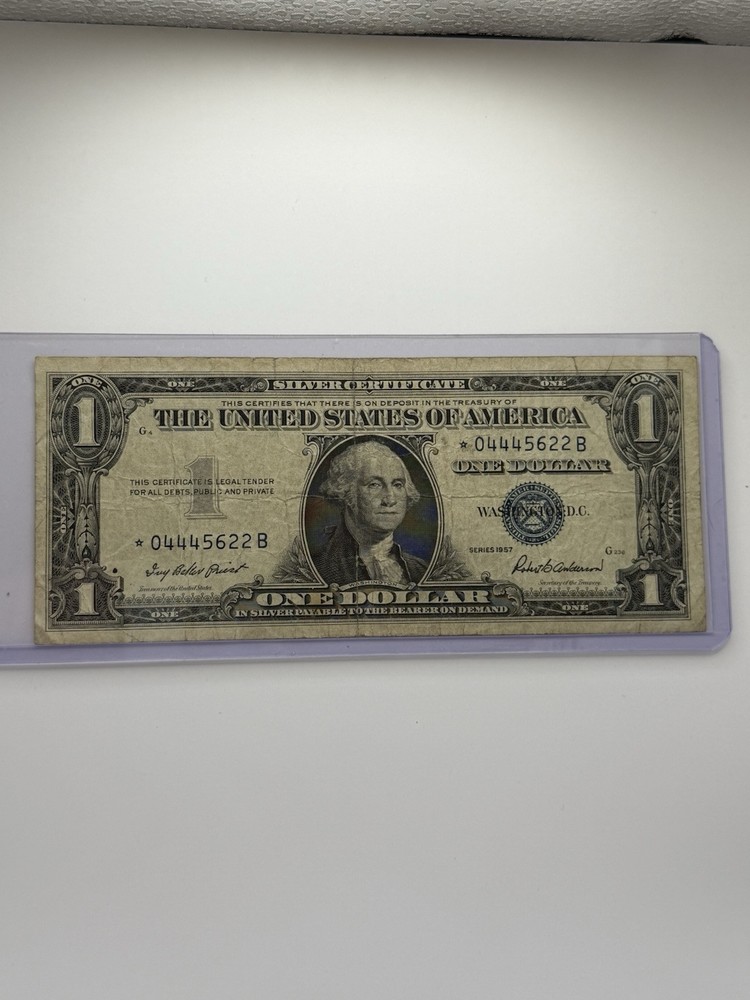 1957-B $1 Silver Certificate Star Note