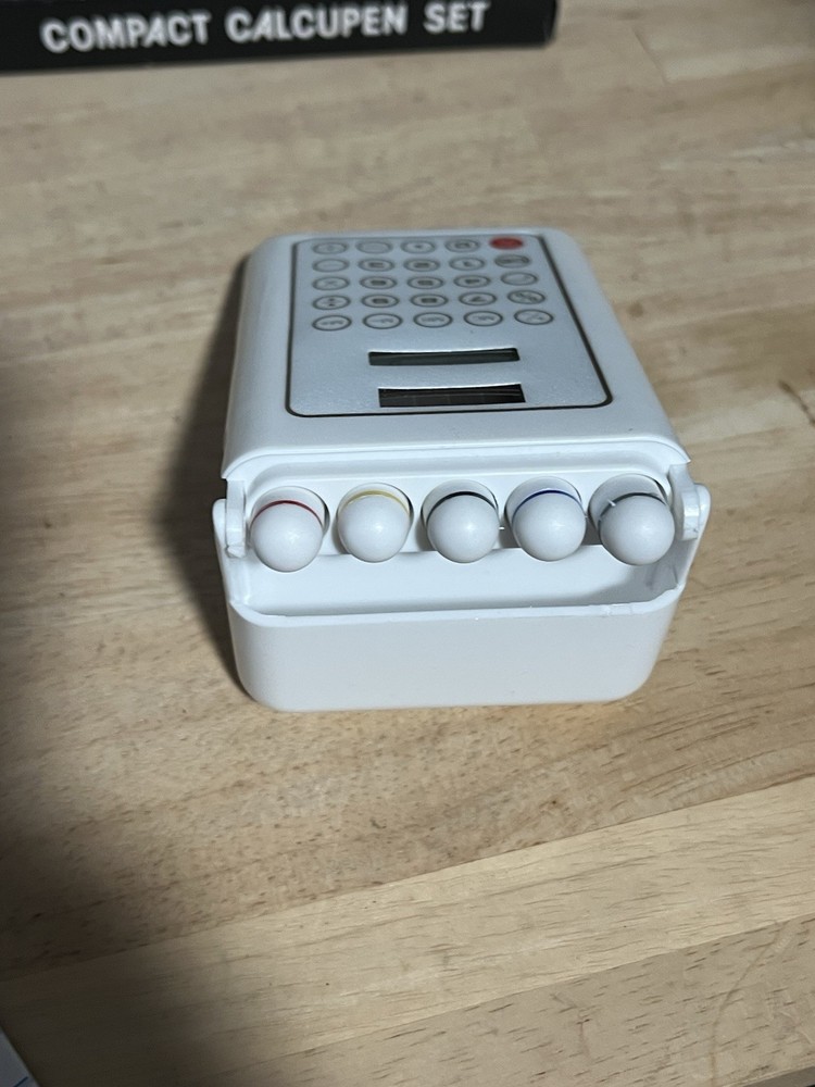 Vintage Compact Calcupen Set